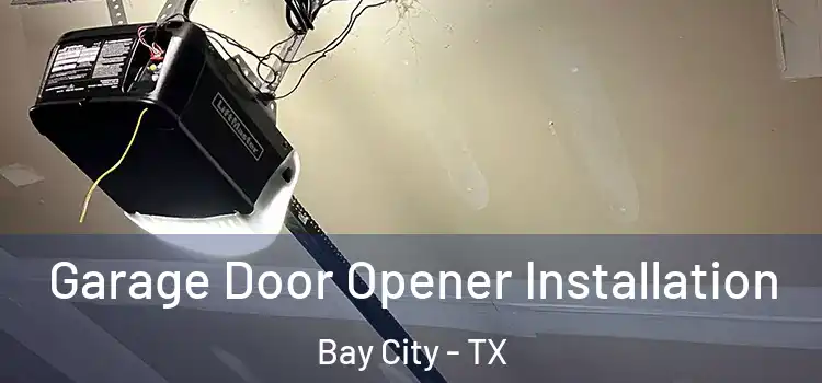  Garage Door Opener Installation Bay City - TX